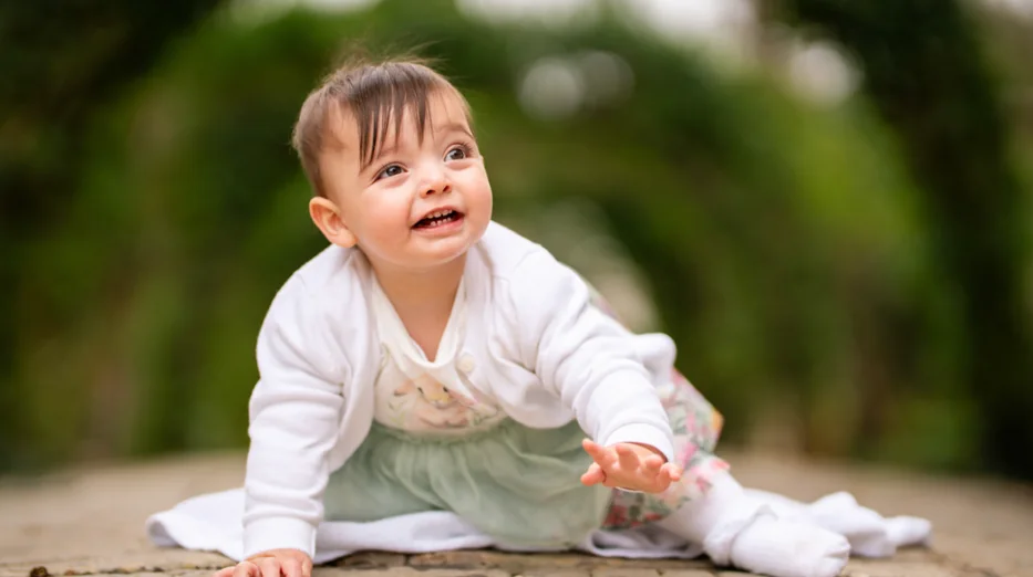 Portrait of a child in natural light